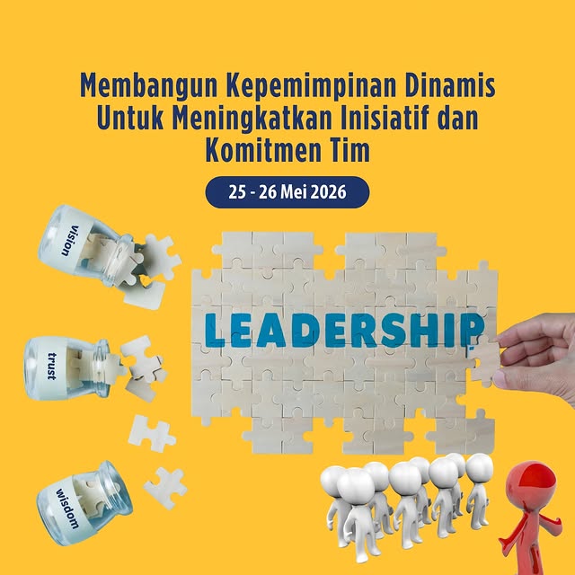 Halo #SahabatBHLK 👋

Kepemimpinan bukan hanya tentang memimpin, tetapi juga tentang mampu menggerakkan, menginspirasi, dan membangun semangat bersama dalam sebuah tim.

Pada tanggal 25-26 Mei 2026, Balai Hidrologi dan Lingkungan Keairan telah melaksanakan kegiatan “Membangun Kepemimpinan Dinamis Untuk Meningkatkan Inisiatif dan Komitmen Tim” sebagai upaya meningkatkan kompetensi pegawai sekaligus memperkuat kolaborasi dalam lingkungan kerja.

Melalui kegiatan ini, diharapkan setiap pegawa